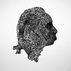 Portrait of a Women by David Roman